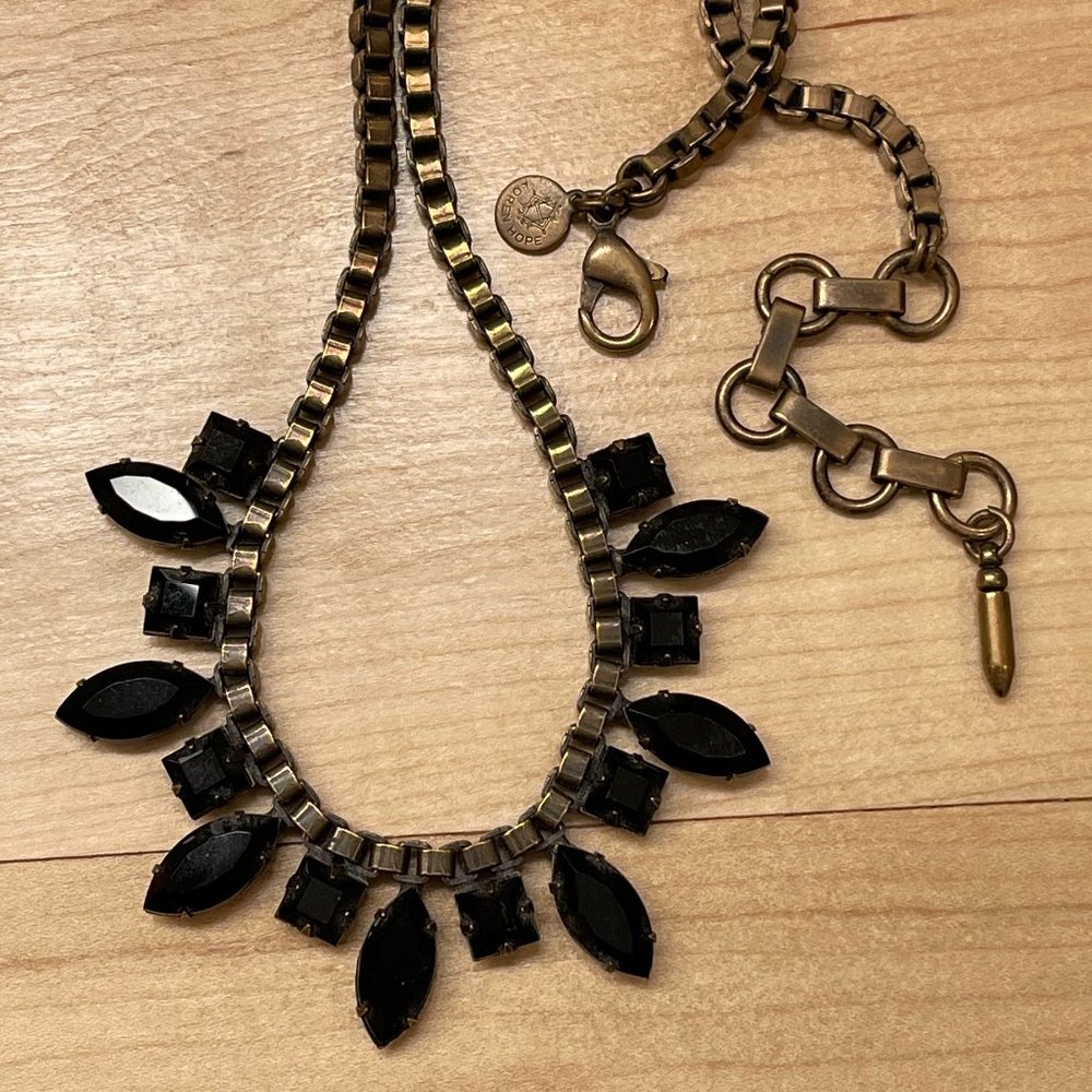Loren Hope Palmer Necklace - Black